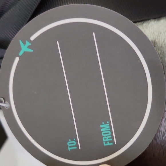 Bon Voyage Memory Foam Neck Pillow & Blanket Travel Gift Set - Picture 11 of 16